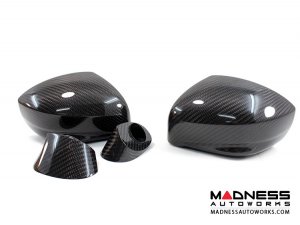 Nissan GT-R Mirror Caps in Carbon Fiber - 4 Piece Set